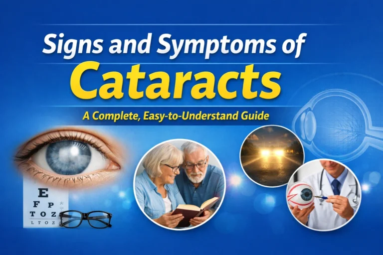 sign and symptoms of cataracts