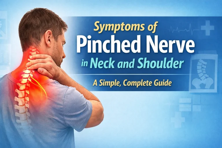 symptoms of pinched nerve in neck and shoulder
