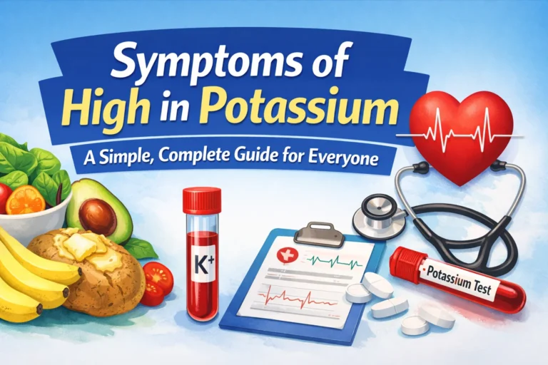 symptoms of high in potassium