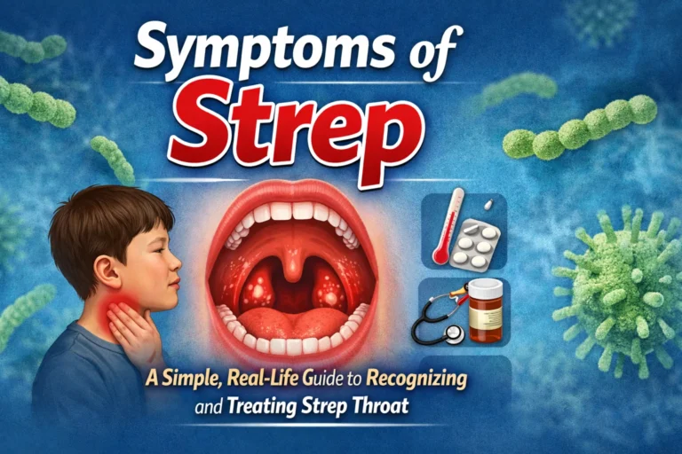 symptoms of strep