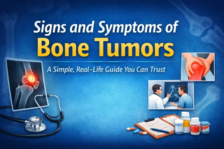 signs and symptoms of bone tumors