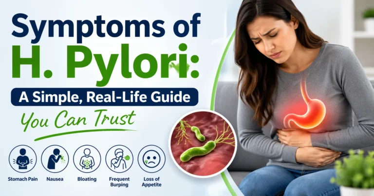 symptoms of h pylori