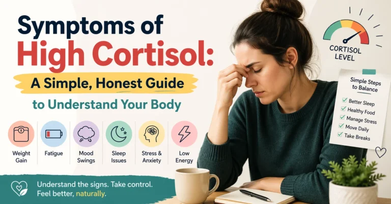 symptoms of high cortisol