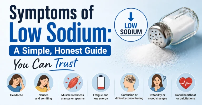 symptoms of low sodium