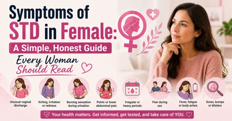 symptoms of std in female