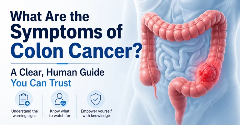 what are the symptoms of colon cancer