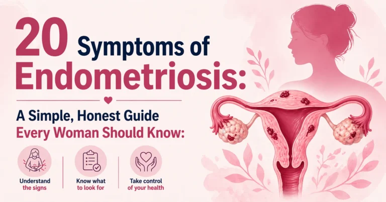 20 symptoms of endometriosis