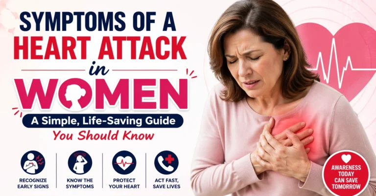 symptoms of a heart attack in women