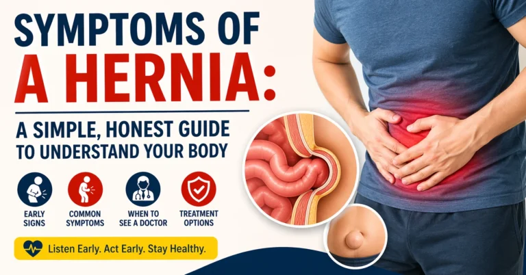 symptoms of a hernia