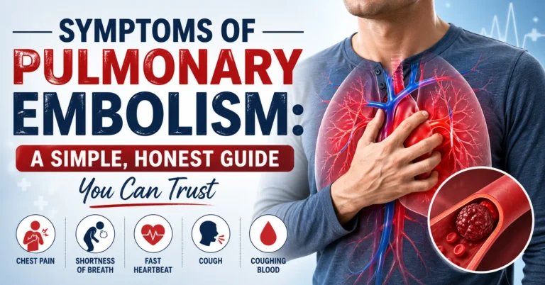 Symptoms of Pulmonary Embolism: A Simple, Honest Guide You Can Trust symptoms of pulmonary embolism