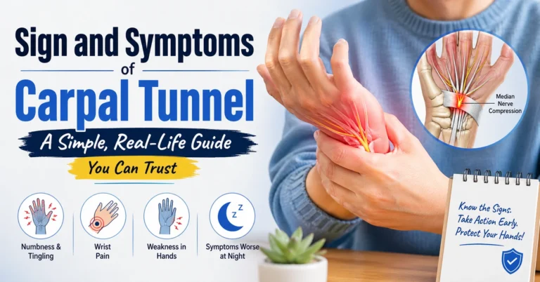 sign and symptoms of carpal tunnel