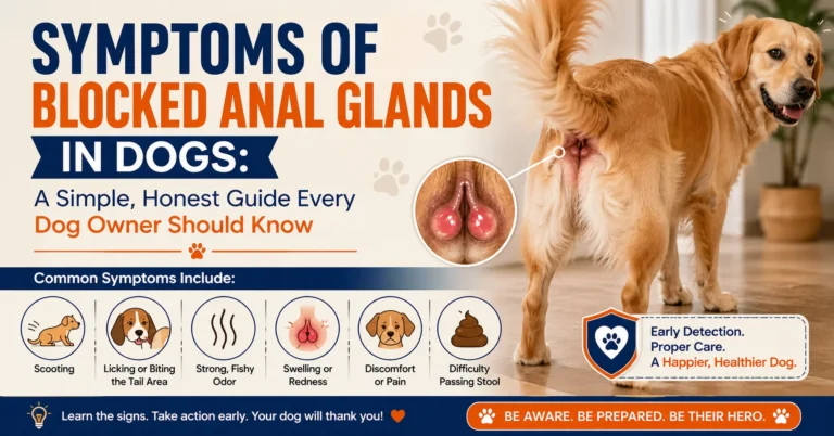Symptoms of Blocked Anal Glands in Dogs: A Simple, Honest Guide Every Dog Owner Should Know symptoms of blocked anal glands in dogs