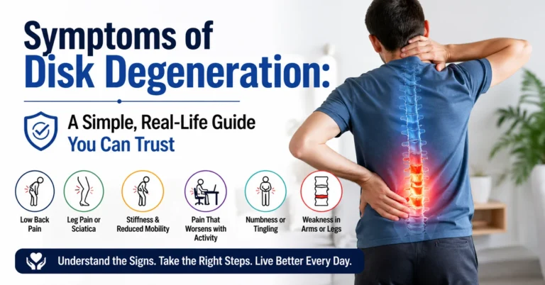 symptoms of disk degeneration