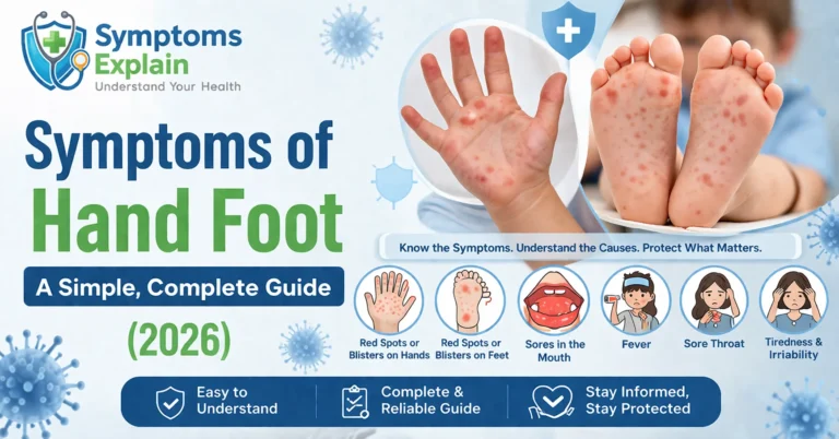 Symptoms of Hand Foot