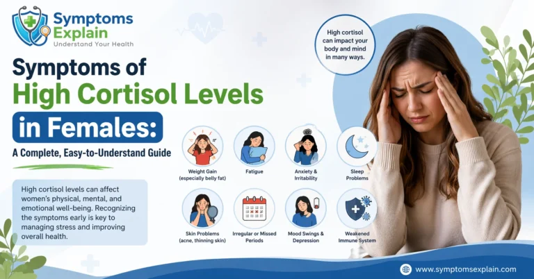 Symptoms of High Cortisol Levels in Females