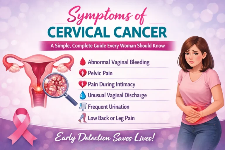 symptoms of cervical cancer