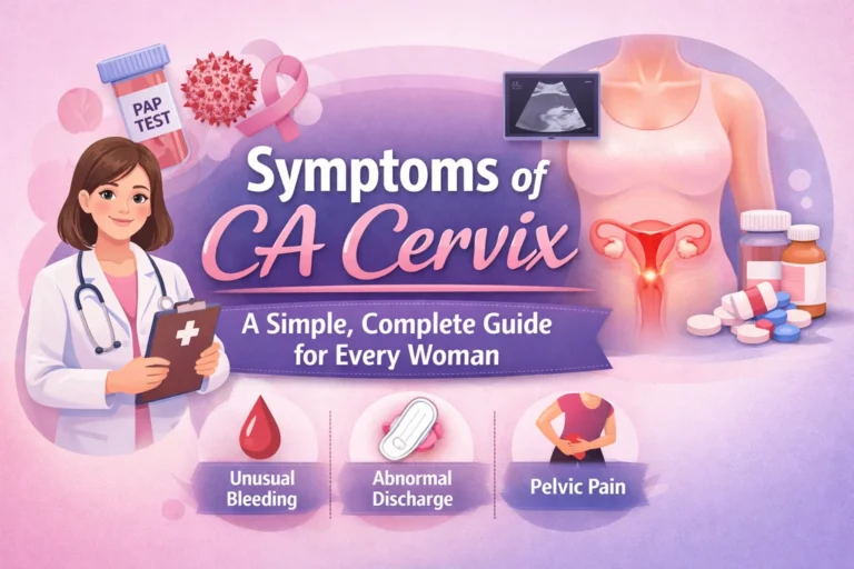 symptoms of ca cervix