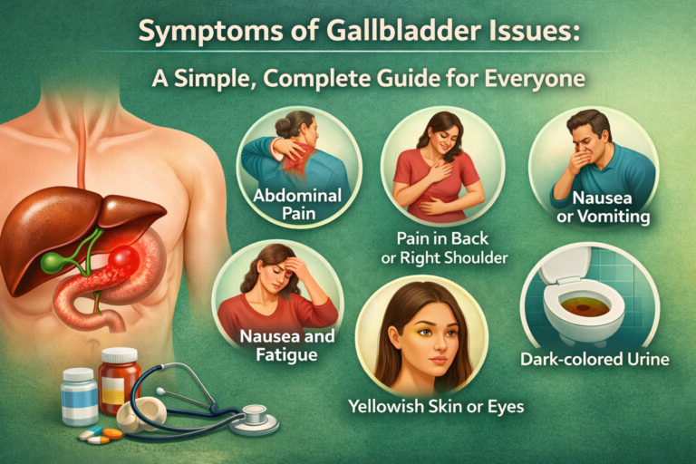 symptoms of gallbladder issues
