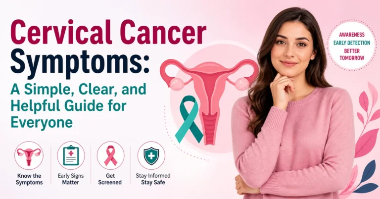 Cervical Cancer Symptoms: A Simple, Clear, and Helpful Guide for Everyone cervical cancer symptoms