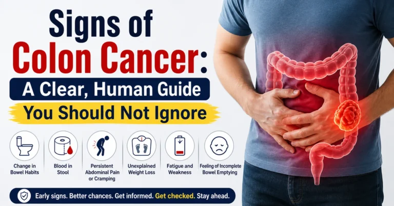 signs of colon cancer